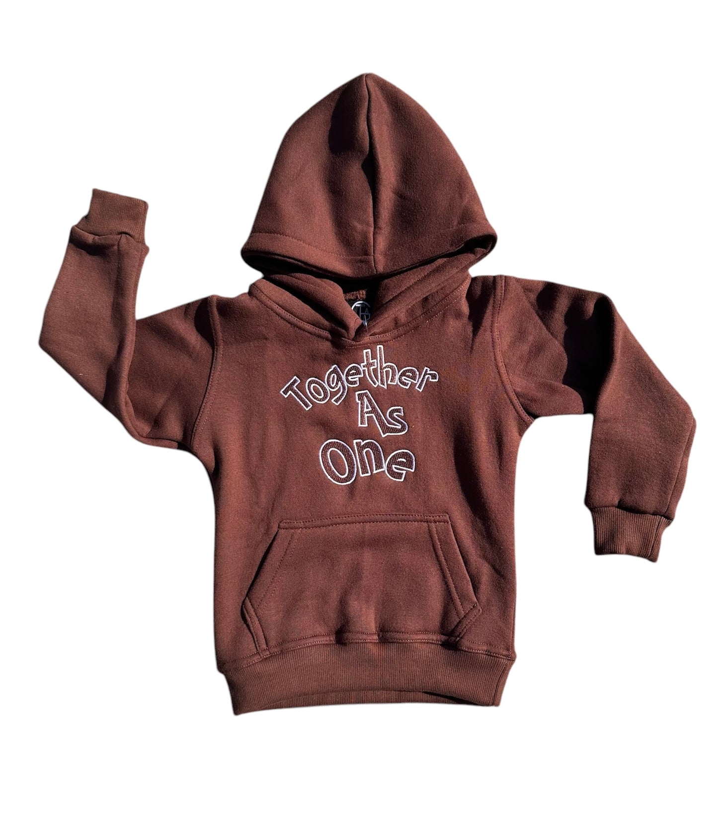 Kids Just Chill Brown TGA1 Hoodie